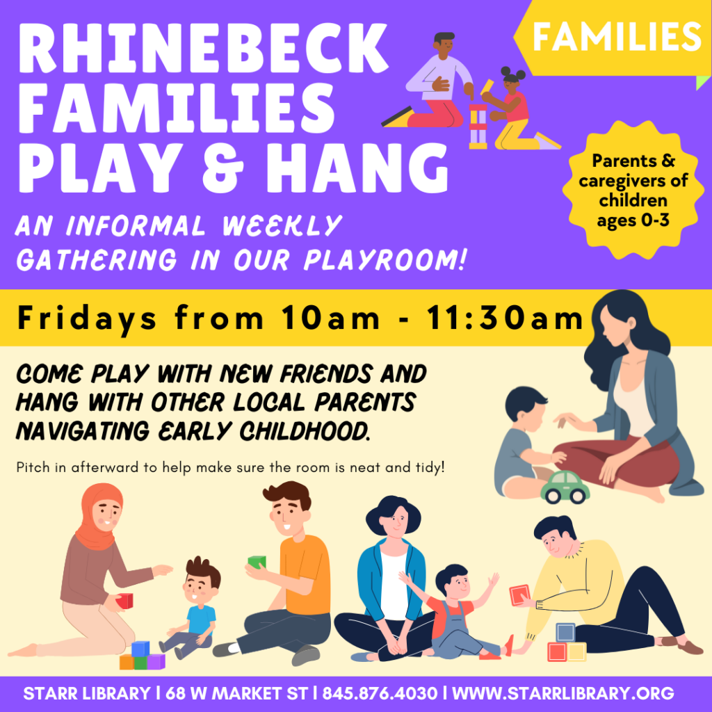 Rhinebeck families play and hang
